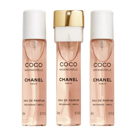 coco chanel mademoiselle refills 3x20.